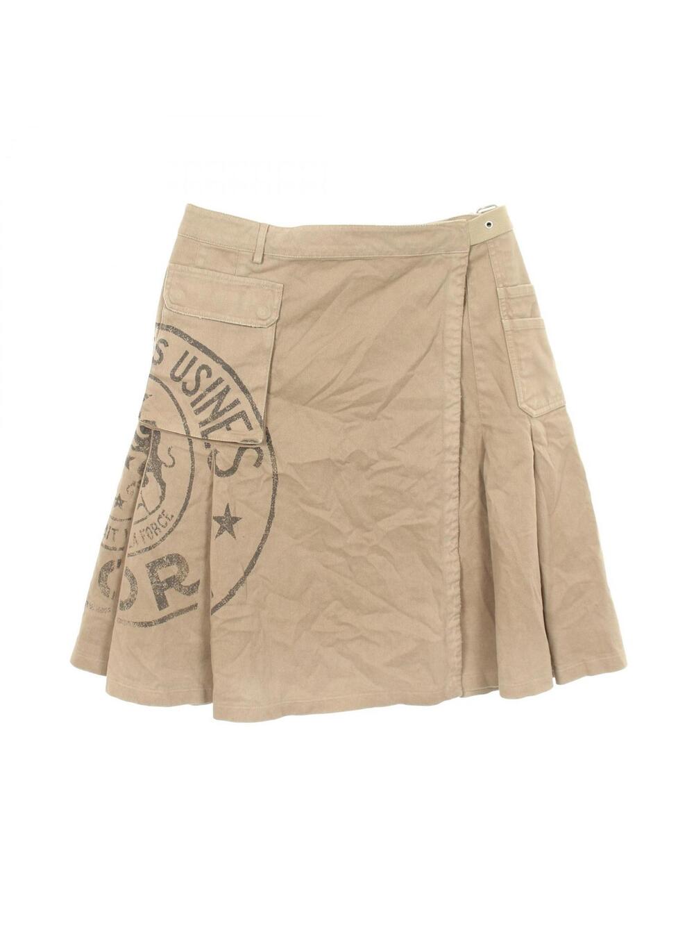 Christian Dior Pleated Skirt #40 Cotton #295947D57B